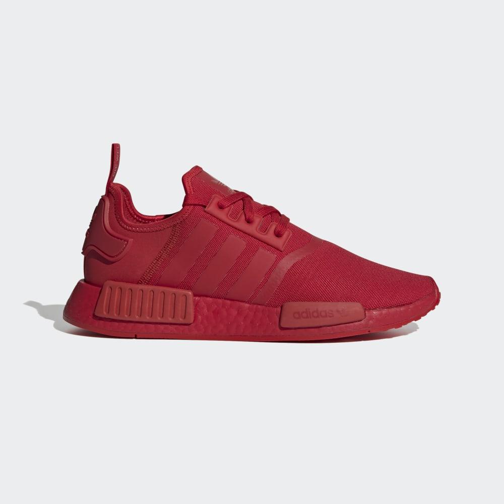 Adidas NMD_R1 Hrvatska - Muške Originals - Tamno Crvene (JMHBIF794)